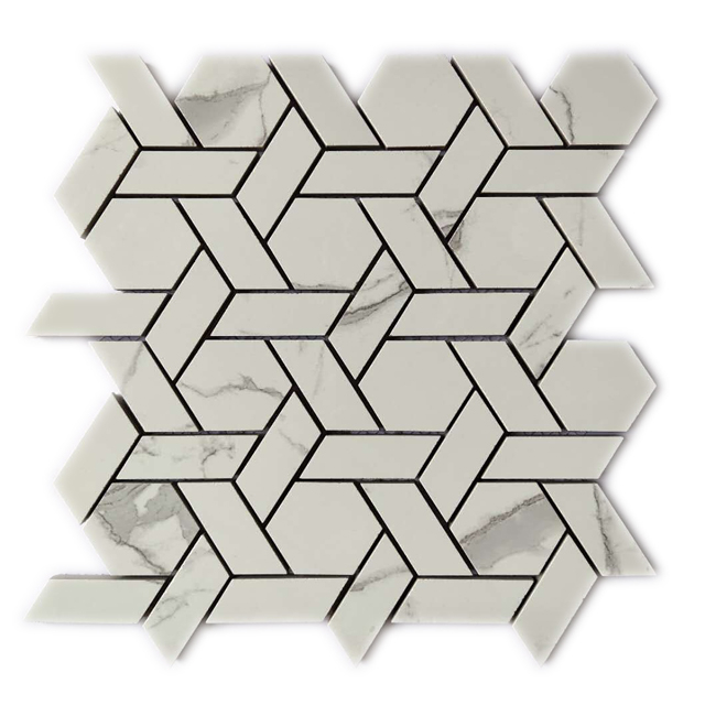 Фарфоровая мозаичная плитка для полу душа