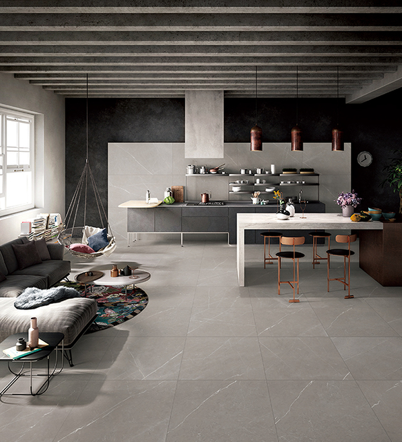 Идеи плитки кухонной плитки - Sacmi Dark Grey