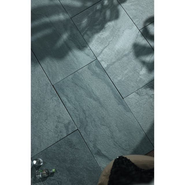Винтажная плитка для бассейна-Bali Stone Green