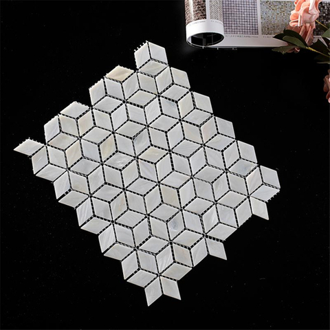 Кубическая мозаика с кубической дизайном