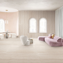 Травертин плиточный пол 