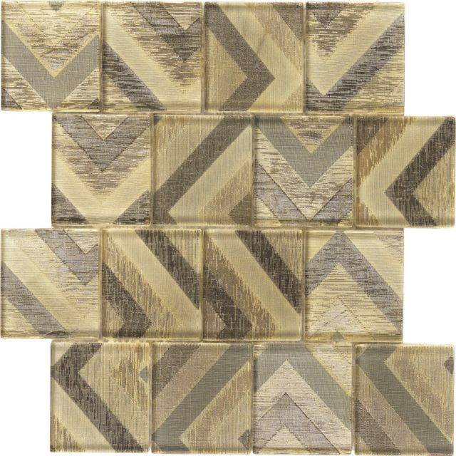 Квадратная стеклянная мозаика - квадрат