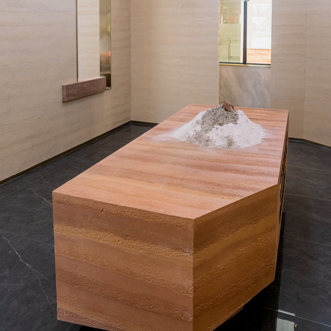 Гибкие каменные панели интерьера