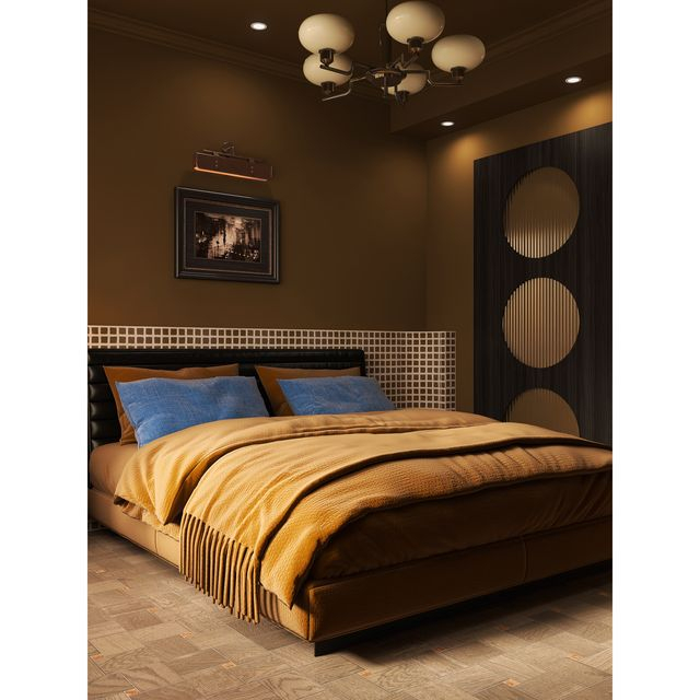 Плиточный пол, похожий на дерево-GY06