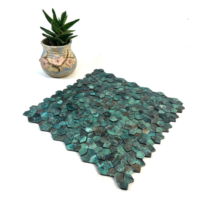 Алюминиевая мозаика смешанной формы