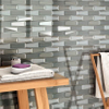 Стеклянная плитка Backsplash Want - 3dbevelled02
