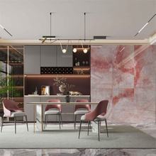 Розовая плитка под мрамор 