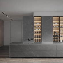 Кухонный шкаф из спеченного камня