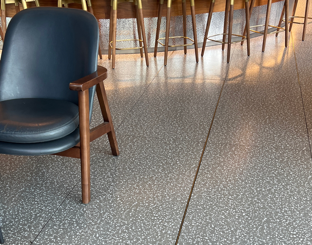 Wi -Fi Ceramics New Project - Coffee Shop Starbucks - Terrazzo Tiles (2)