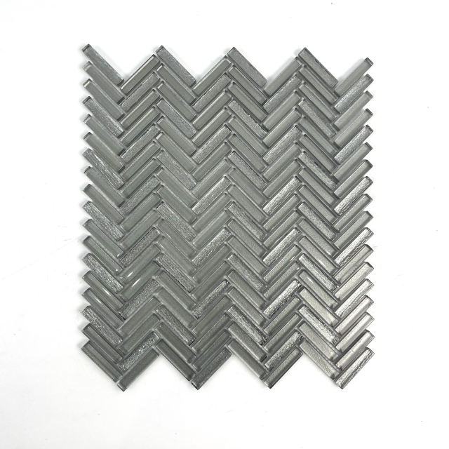 Декоративные стеклянные плитки с холодным спреем