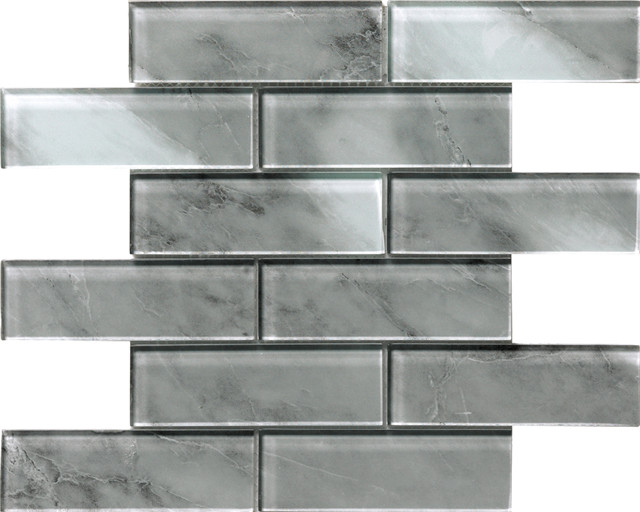 Стеклянная мозаичная плитка ванная комната