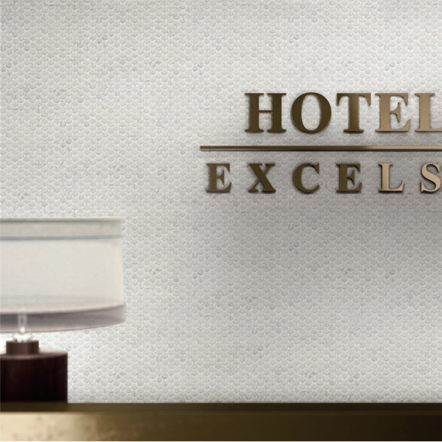 Стекло из переработанной настенной мозаики