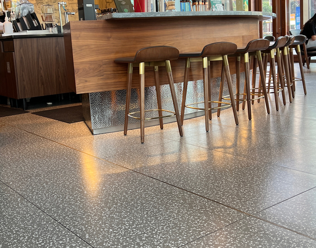 Wi -Fi Ceramics New Project - Coffee Shop Starbucks - Terrazzo Tiles (17)