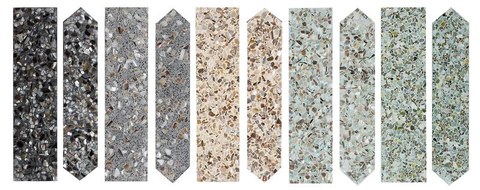 Оболочка мозаика - искусственный камень