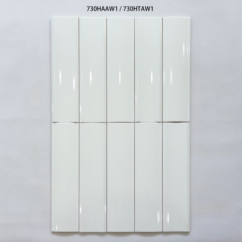 Вертикальная глянцевая плитка метро 75X300