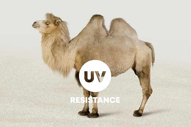 Высокое сопротивление ультрафиолета