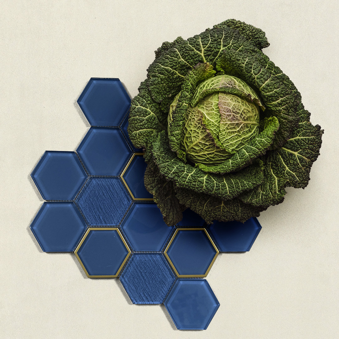 Стеклянная мозаичная плитка