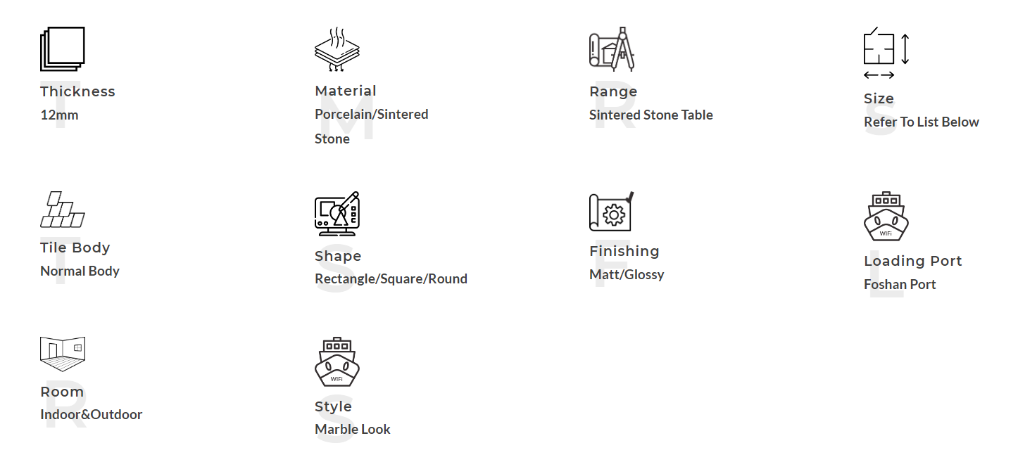 Мебель из искусственного камня-B606