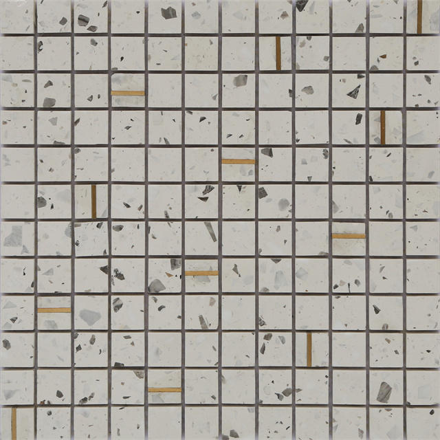 Terrazzo Mosaic Tile Backsplash