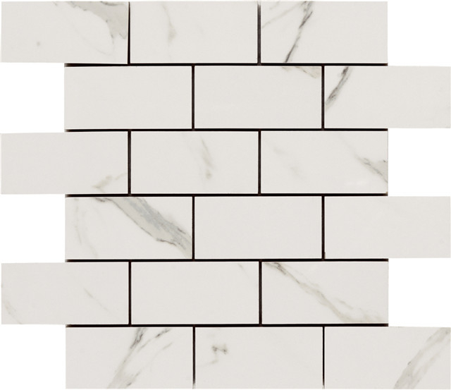 Мраморный вид фарфоровой плиточный мозаика