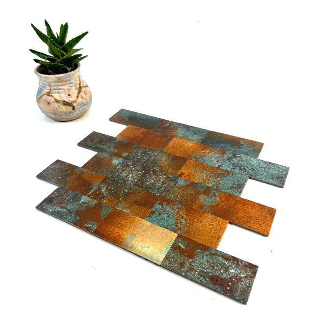 Алюминиевая кирпичная плитка