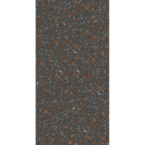 Черная плитка терраццо