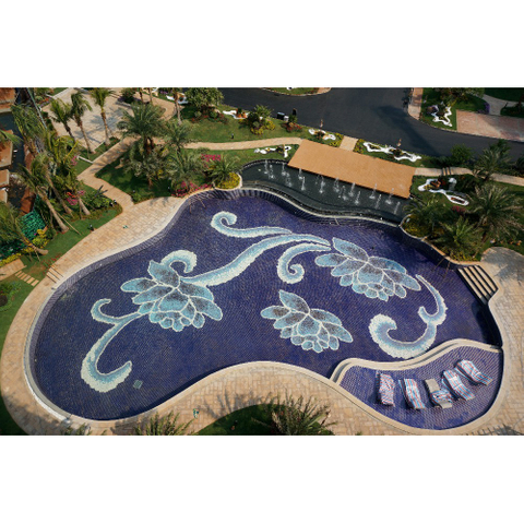 Бассейн головоломки керамическая мозаичная плитка