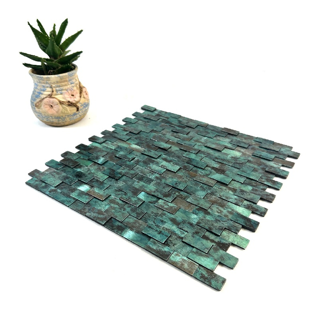 Винтажная алюминиевая мозаика