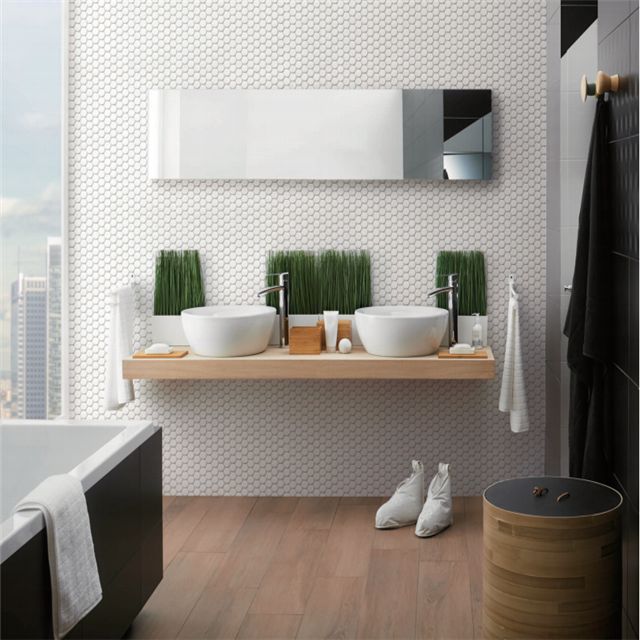 Стеклянная плитка для ванной