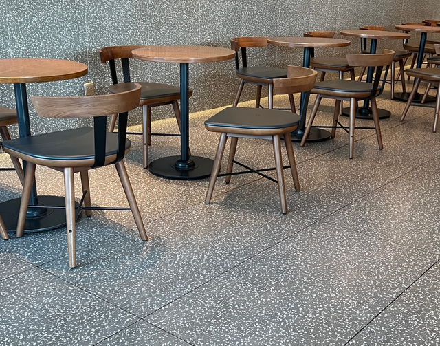 Wi -Fi Ceramics New Project - Coffee Shop Starbucks - Terrazzo Tiles (5)