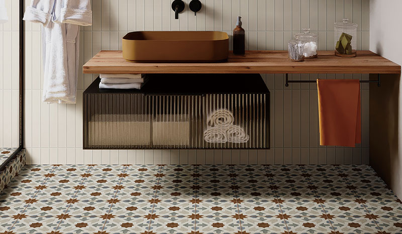 Напольная плитка для ванной комнаты