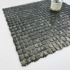 Премиальная черная алюминиевая сетчатая мозаичная мозаика-SAB32