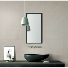 Керамогранит под бетон, центральный камень цвета слоновой кости