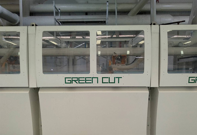 Распространение минералов на производственной линии