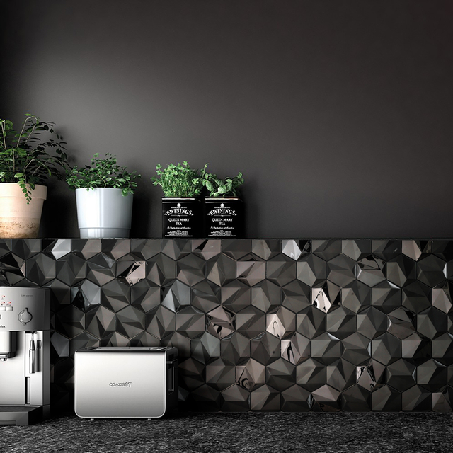 Остаться на мозаичных листах плитки