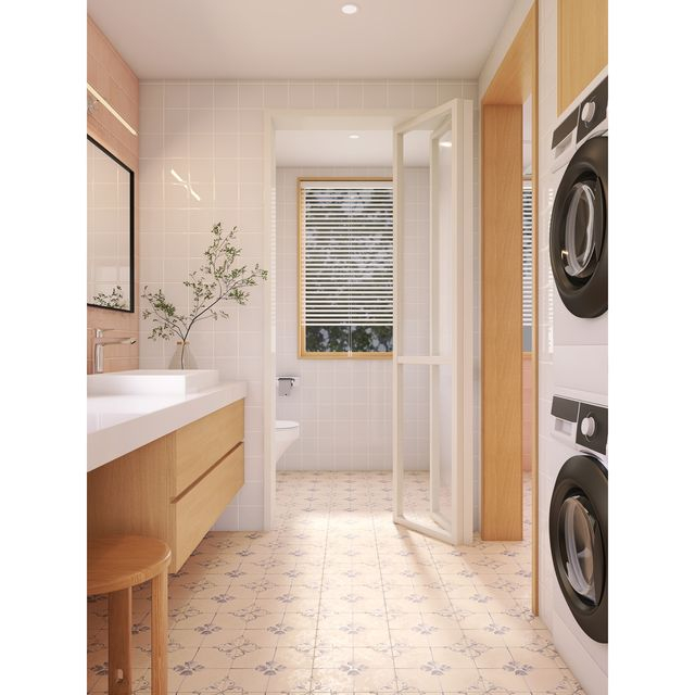 Плитка с цветочным узором 248X248 мм-LS08