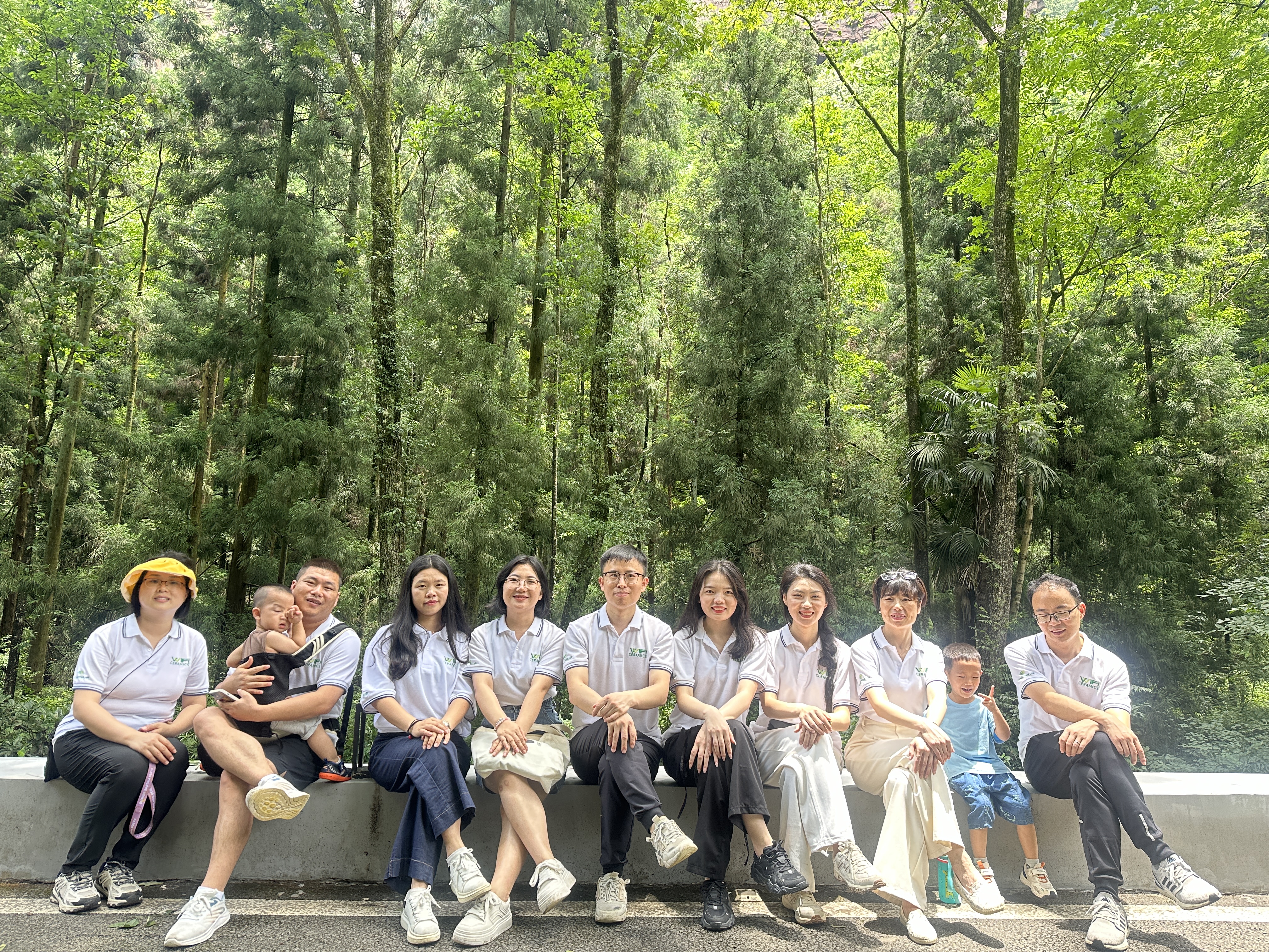 Приключение по строительству команды в Национальном лесном парке Чжанджияджи 