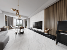 Полированная супер белая мраморная плитка v80b101