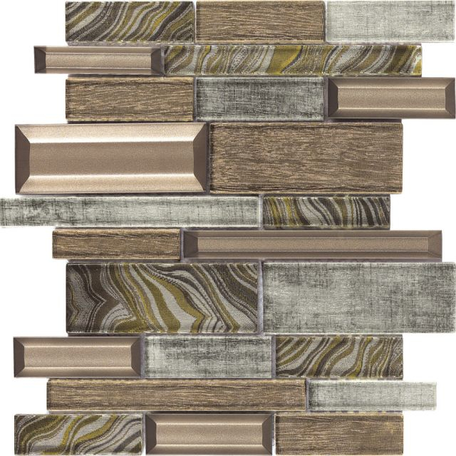 Полированная стеклянная плитка - 3DBEVELLEDED