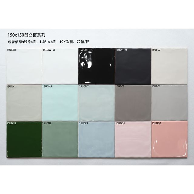 Квадратная плитка с глянцевой текстурой 150x150