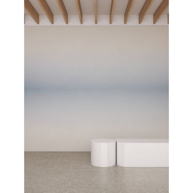 Синяя декоративная настенная плитка-TB-S8